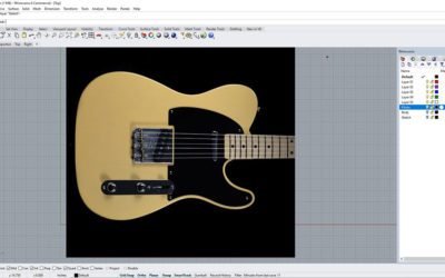 Tech Tip: Designing a Guitar Body Using Rhinoceros