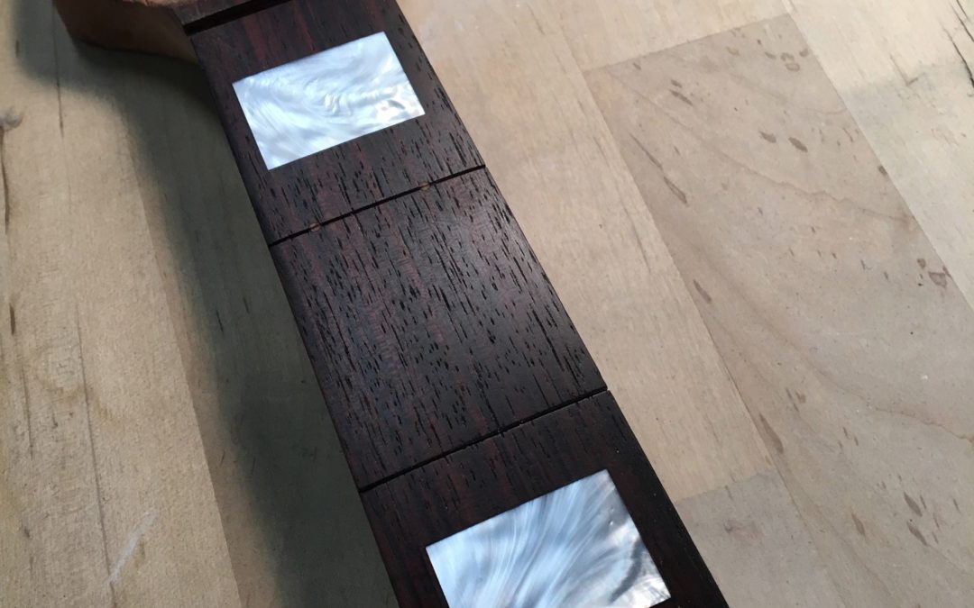 Tech Tip: Installing an Inlay into a Guitar Fretboard