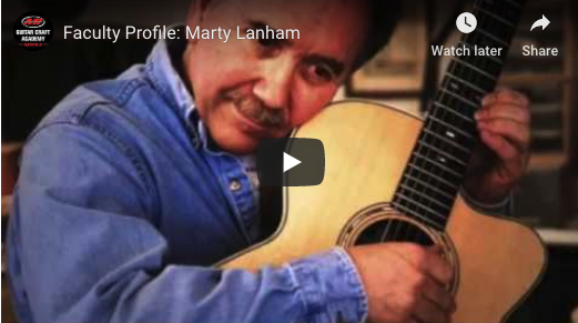 Faculty Profile: Marty Lanham (Video)