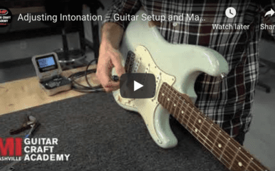 Adjusting Intonation: Guitar Setup and Maintenance (Video)