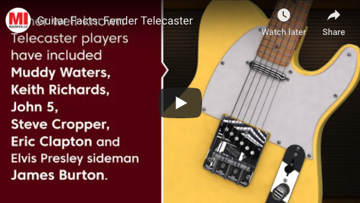 Guitar Facts: Fender Telecaster (Video)